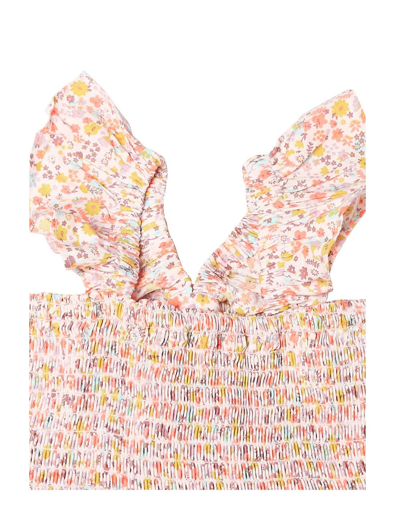 Mee Mee Kids Multicolor Floral Print Dress