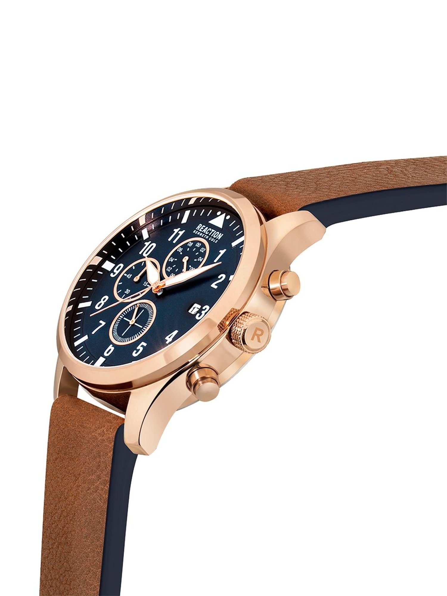 Reaction Kenneth Cole KRWGF2192502 Arco Chronograph Watch for Men