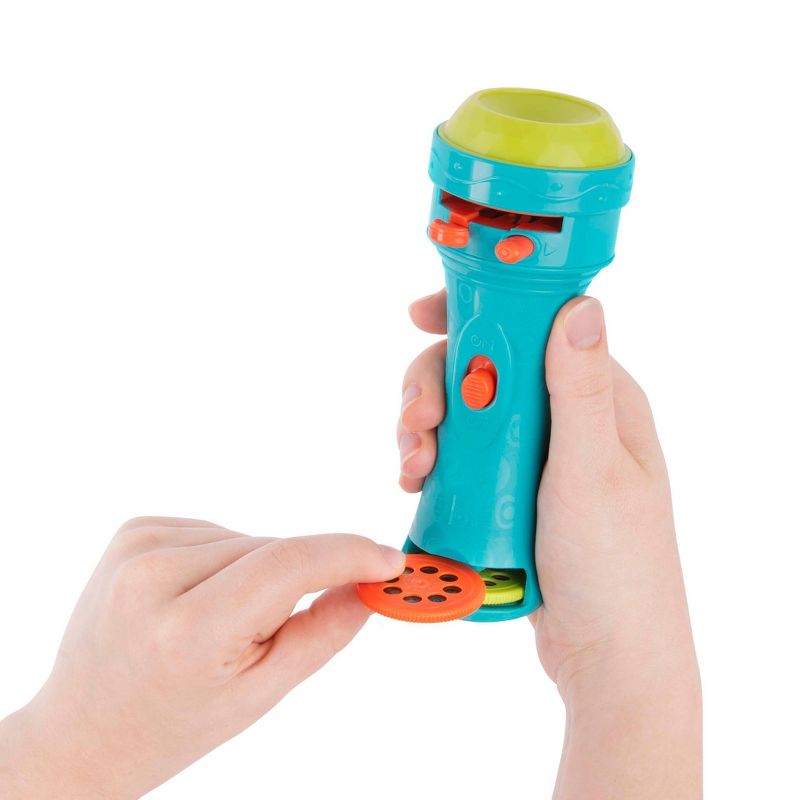 B. toys Projector Flashlight Light Me to the Moon - Blue
