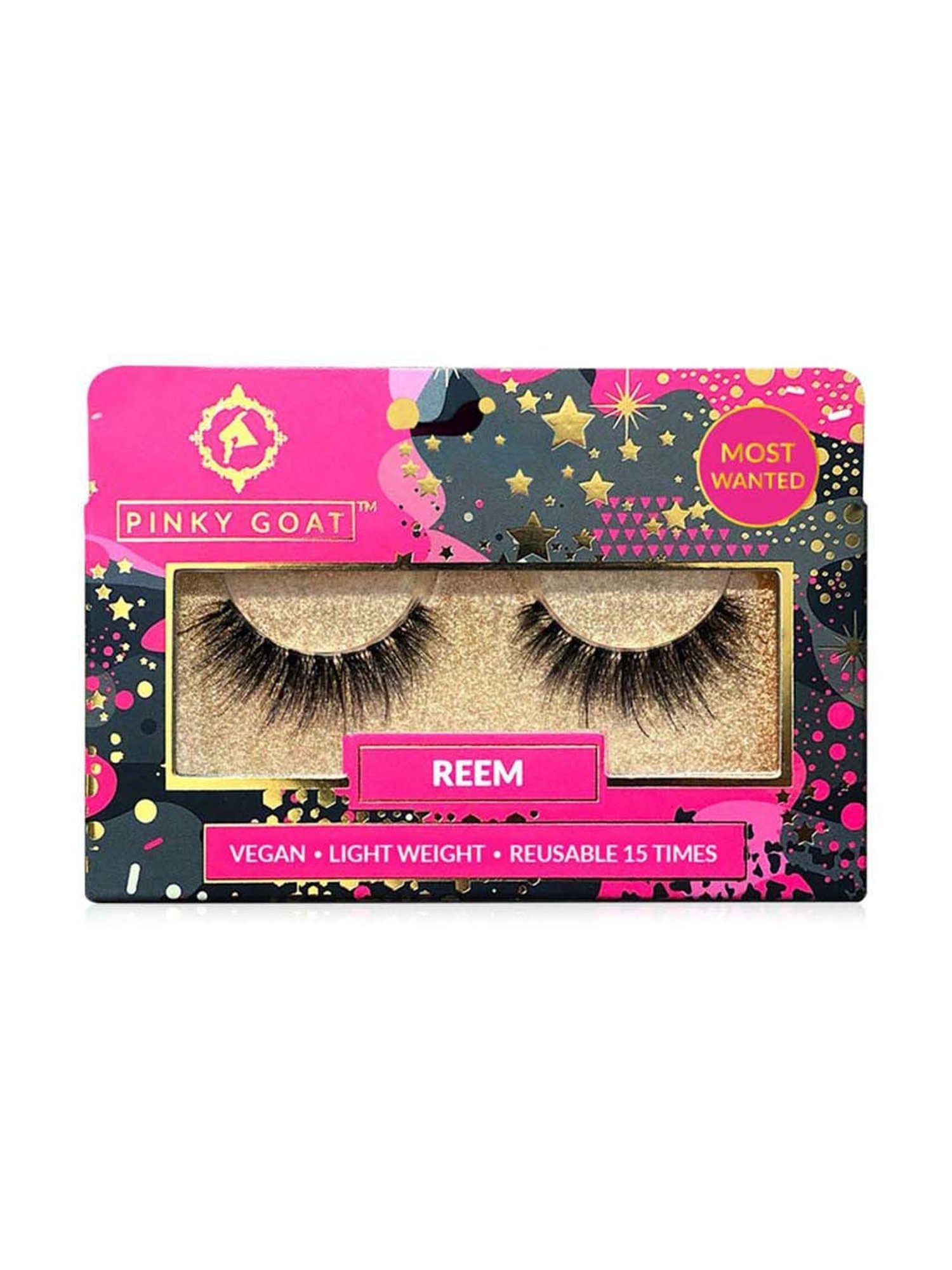 Pinky Goat Natural Vegan Lashes Reem
