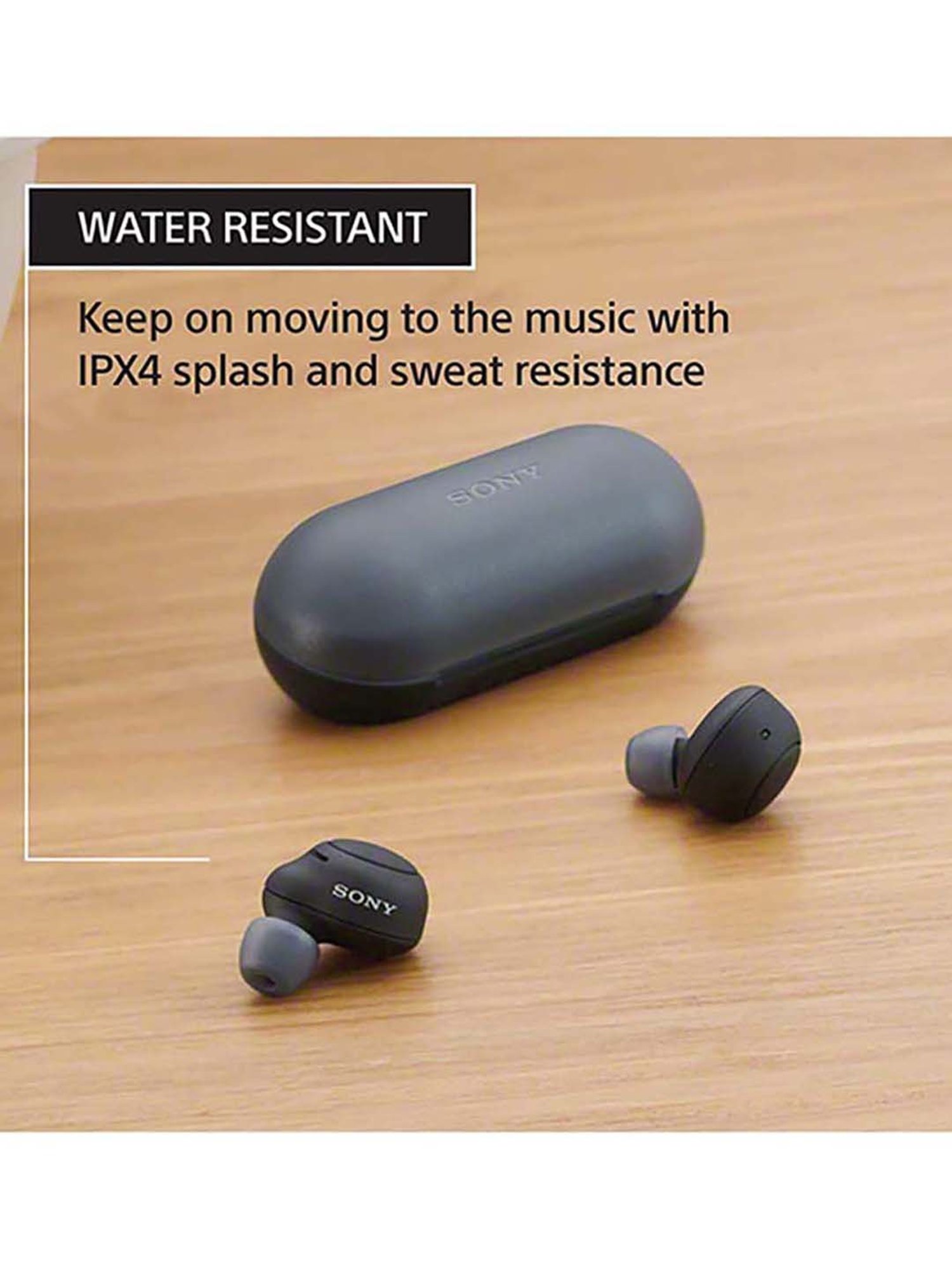 Sony WF-C500 True Wireless Bluetooth Earbuds with Mic (Black)