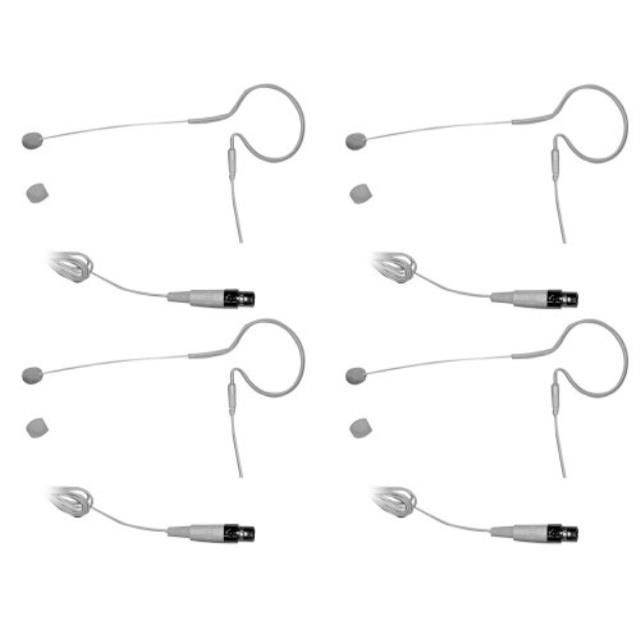 4 pyle pmems10 inear mini xlr omnidirectional microphone mic for shure system