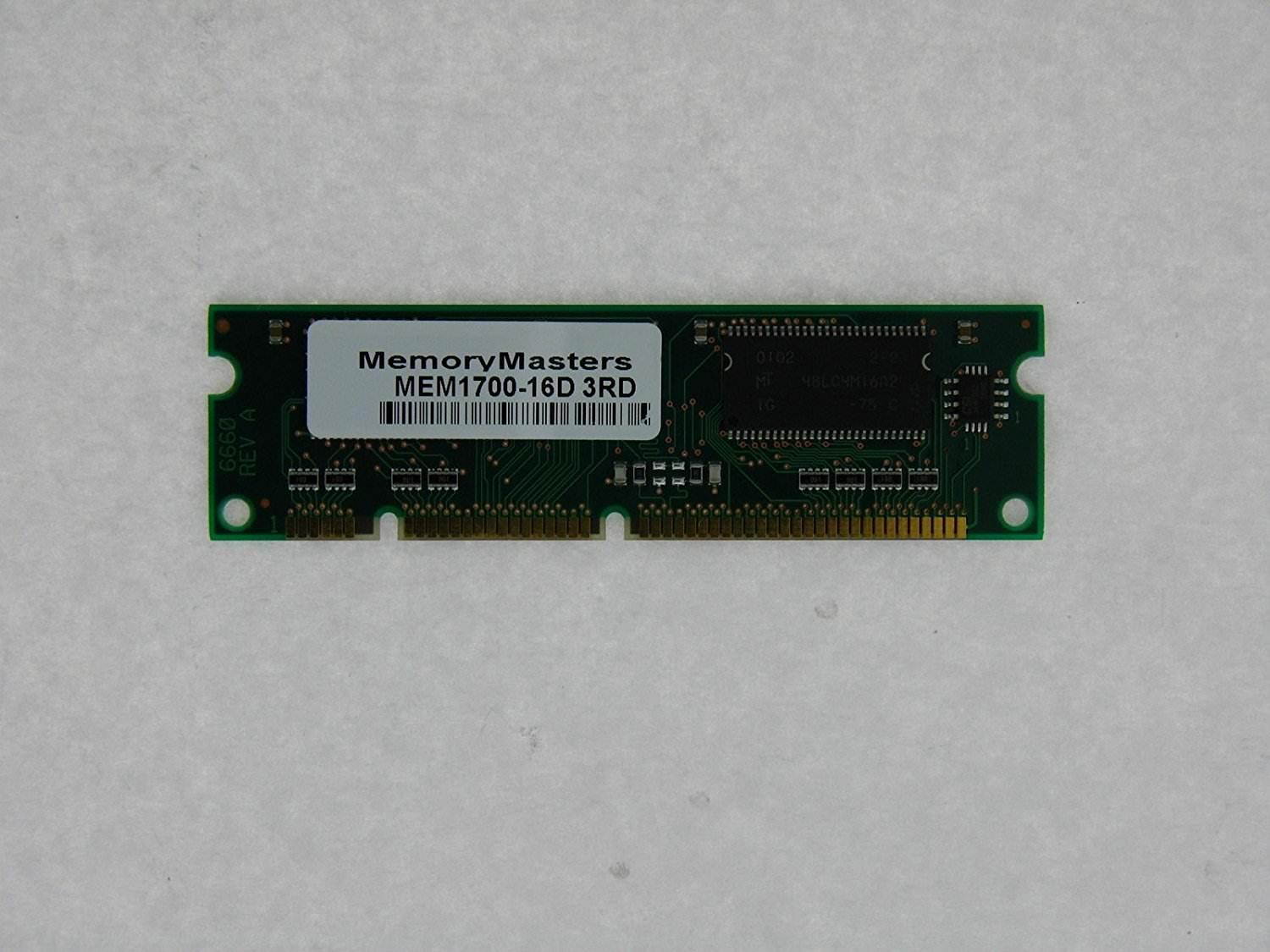 MEM1700-16MFS Cisco 16MB 1760/1760-V Router 3rd Party Flash Memory (MemoryMasters)