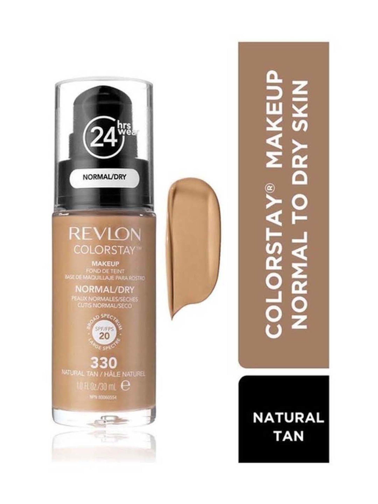 Revlon ColorStay Makeup for Normal & Dry Skin SPF 20 Natural Tan - 30 ml