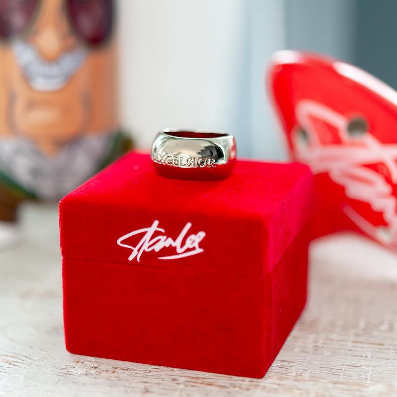 Nerd Block Stan Lee Excelsior Replica Ring Limited Edition Box