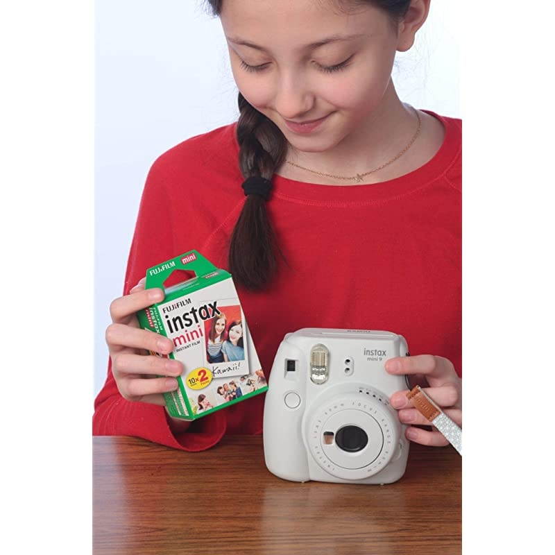 Instax Film Instant Square - 80 Exposures + Quality Photo Microfiber Cloth