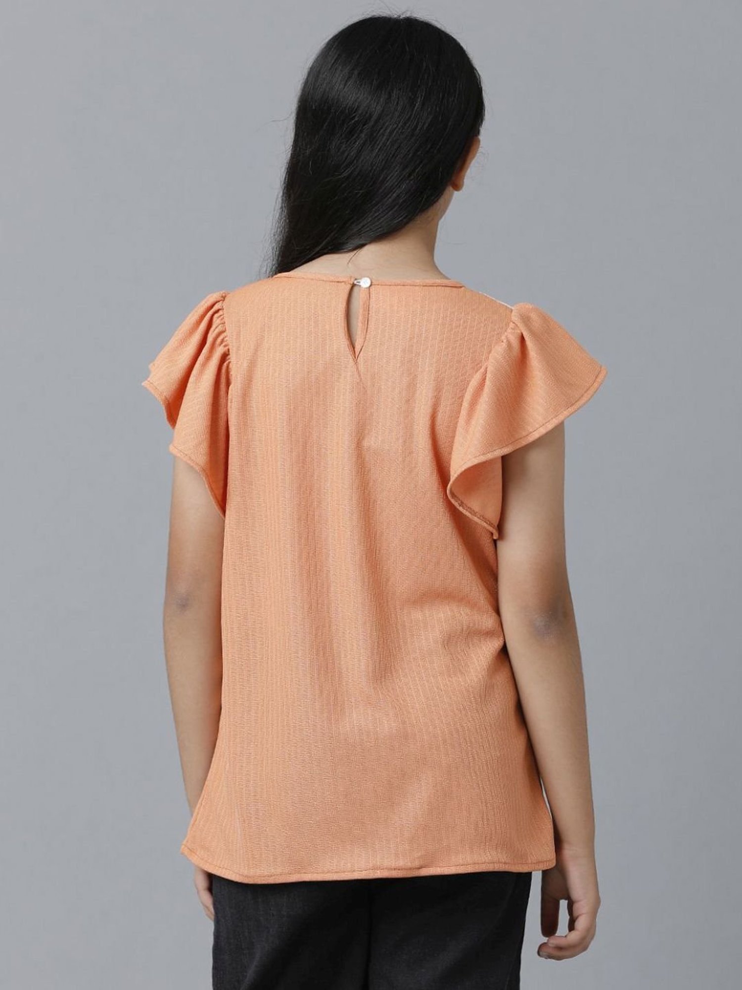 Tiny Girl Kids Pink Solid Top