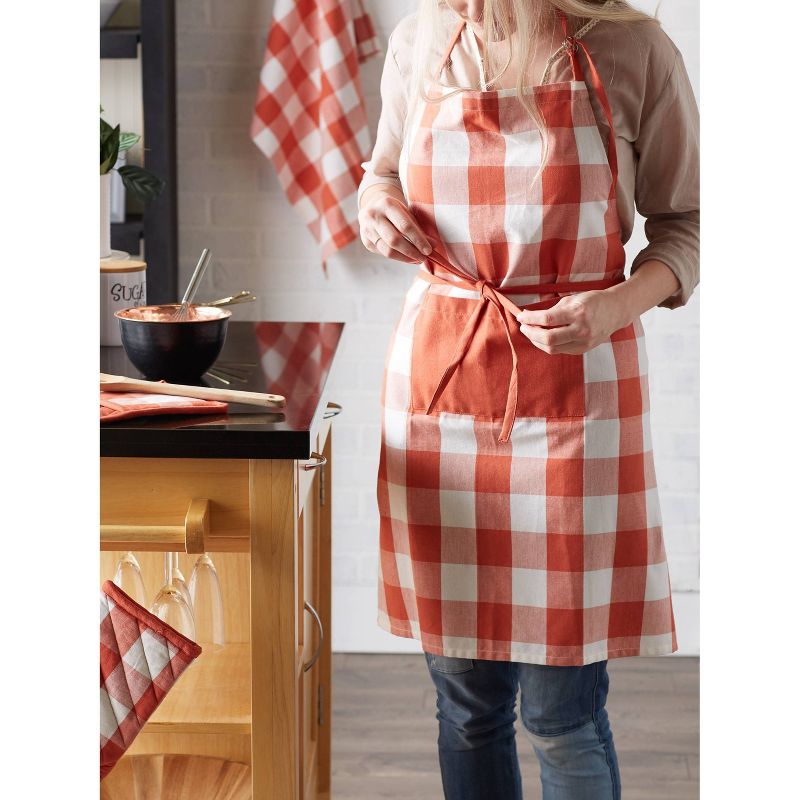 Gallerie II Skeleton Pattern Full Apron