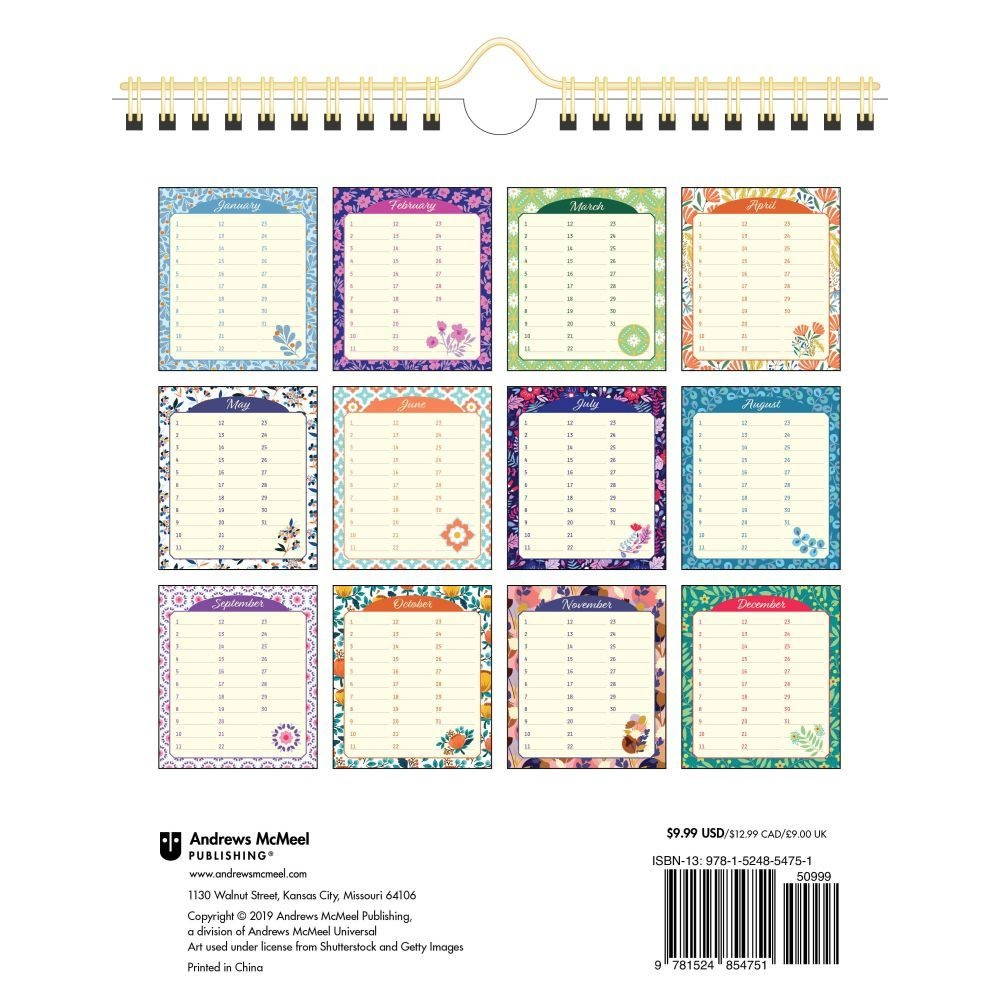 Posh: Occasions Calendar