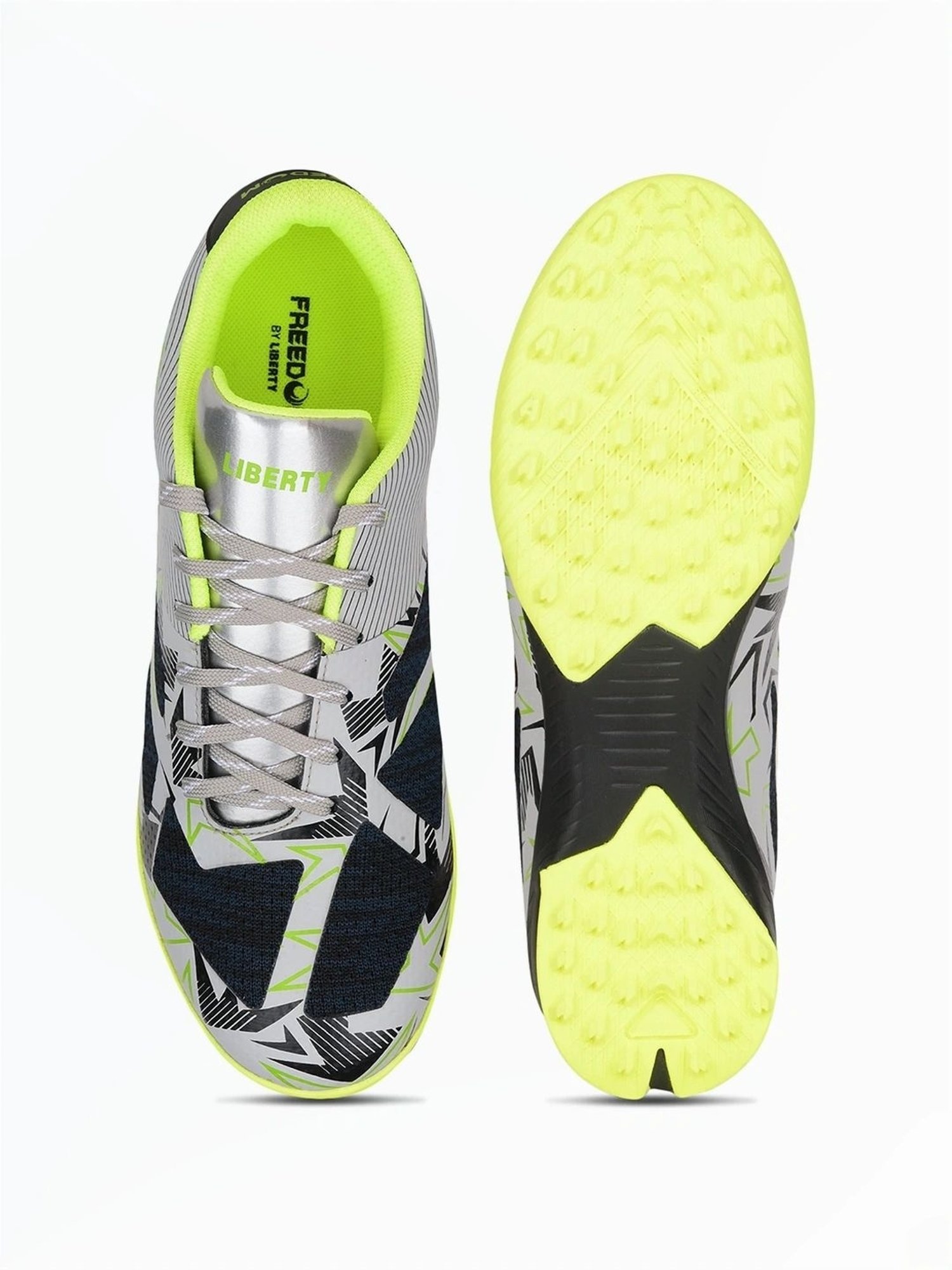 Freedom by Liberty Men's Grey & Green Hockey Shoes