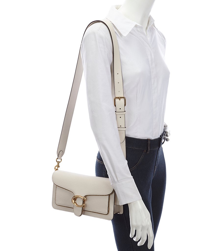 COACH Tabby Beaded Chain Shoulder Bag