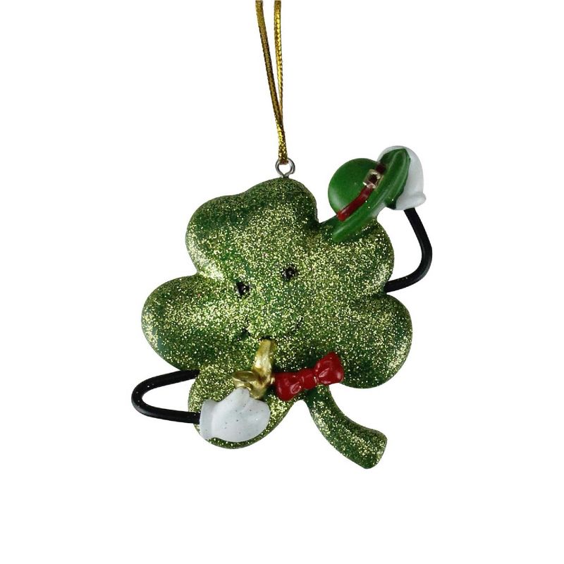 Noble Gems 4.0" Irish Angel Harp Saint Patricks Day  -  Tree Ornaments