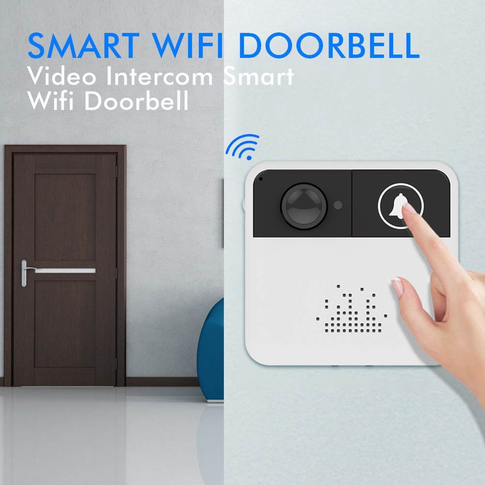 Intelligent Visual Doorbell Wifi Remote Intercom Home Security Multifunction Home Use