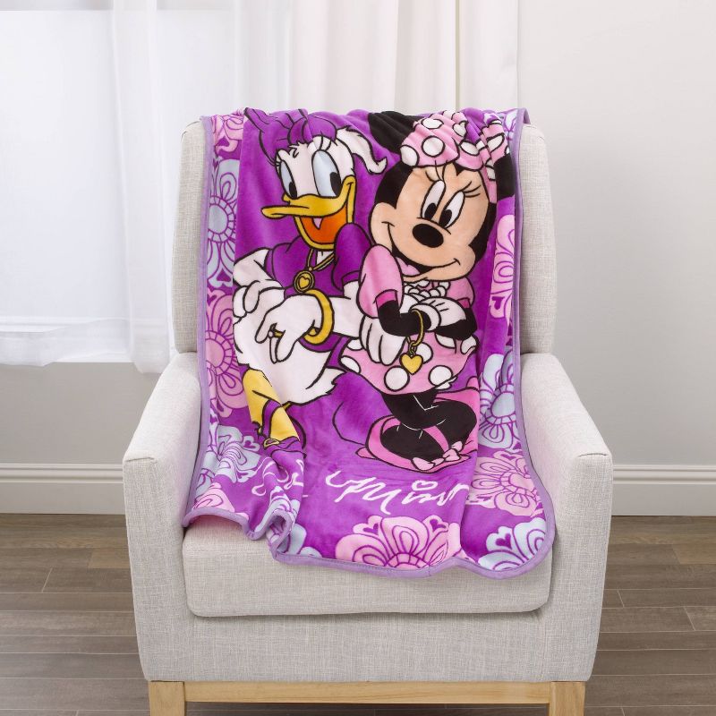 Mickey Mouse & Friends Minnie Mouse Toddler Bed Blanket