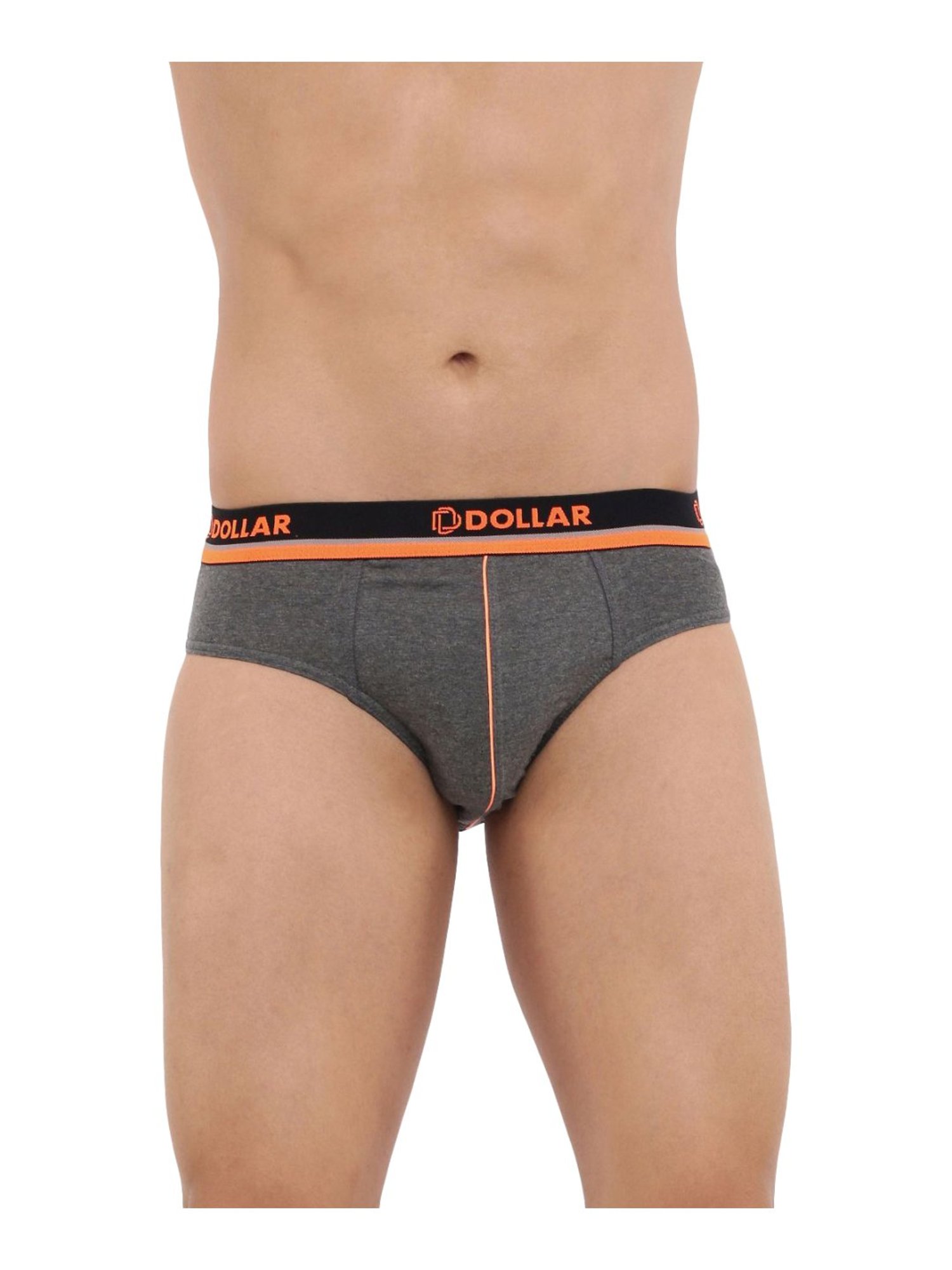 Dollar Bigboss Assorted Color Cotton Glo Briefs (Pack Of 4)