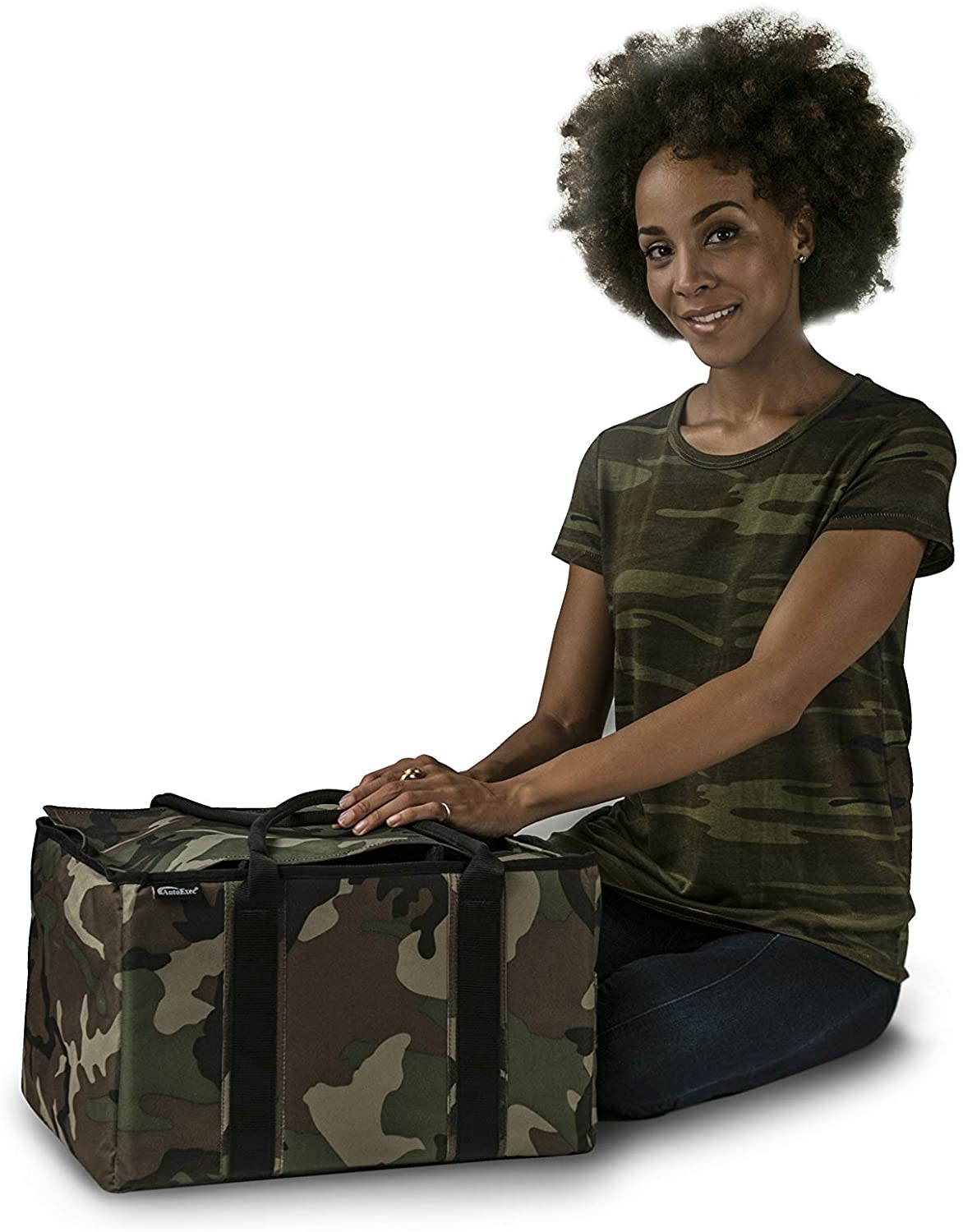 AutoExec AUE14010 File Tote Organizer Green Camouflage
AETote-01GC