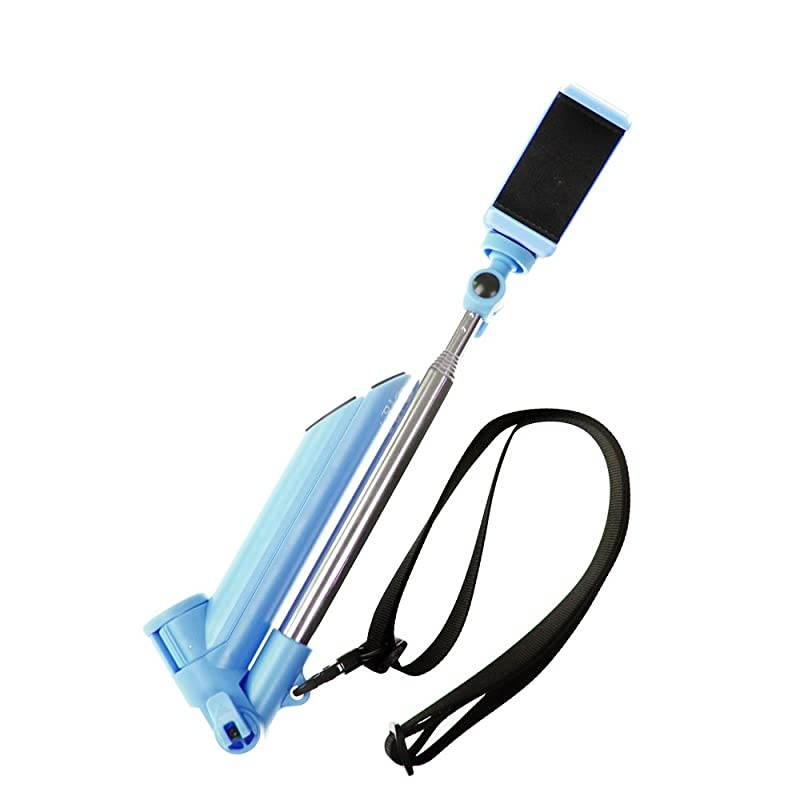 Extendable Tripod Stand Selfie Stick for Travel and Daily Use | Fit for iPhones Android TikTok and GoPro Action Cameras | Extends up to 46Inches with Phone Holder | No Batteries Required