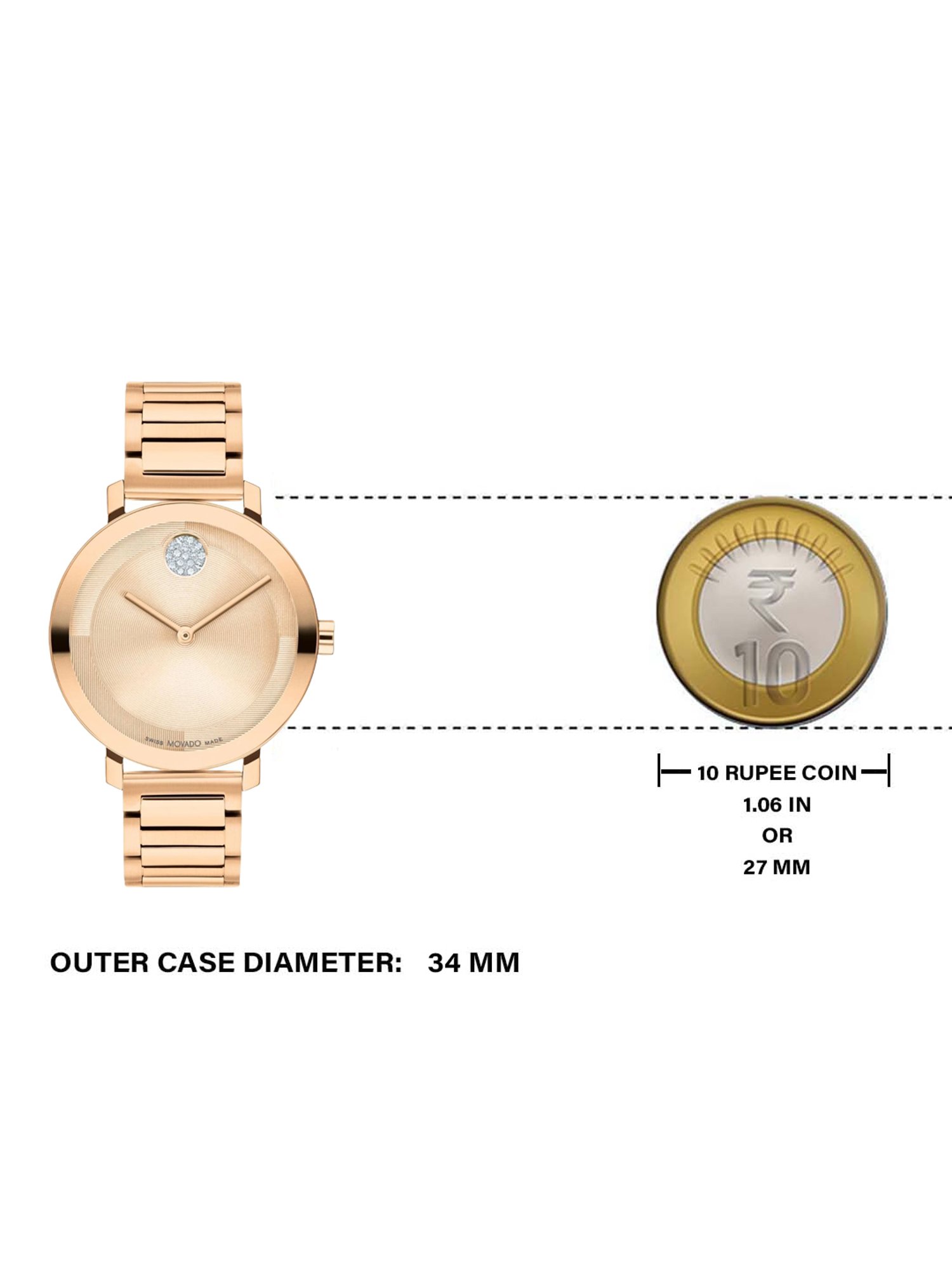 Movado MGI-3601143 Bold Analog Watch for Women