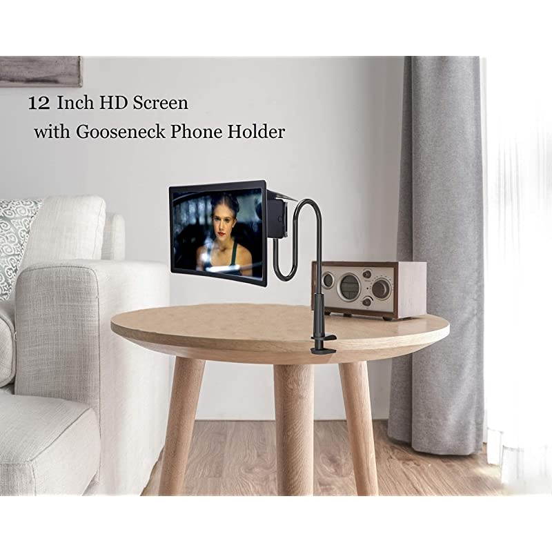 Phone Screen Magnifier Cell Phone 6D HD AntiBlue Light Amplifier Screen Enlarger for Movies Videos and Gaming Compatible with All Smartphones