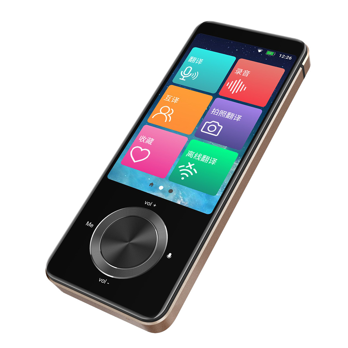 M6 Language Translator Device, Portable Voice Translator 107 Languages Two Way Language Instant Voice Translator,Offline Translators Devices 3.0 Inch Touch Screen