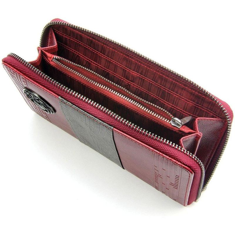 Bolo Randall Snap Closure Wristlet Crossbody Bag - Brown