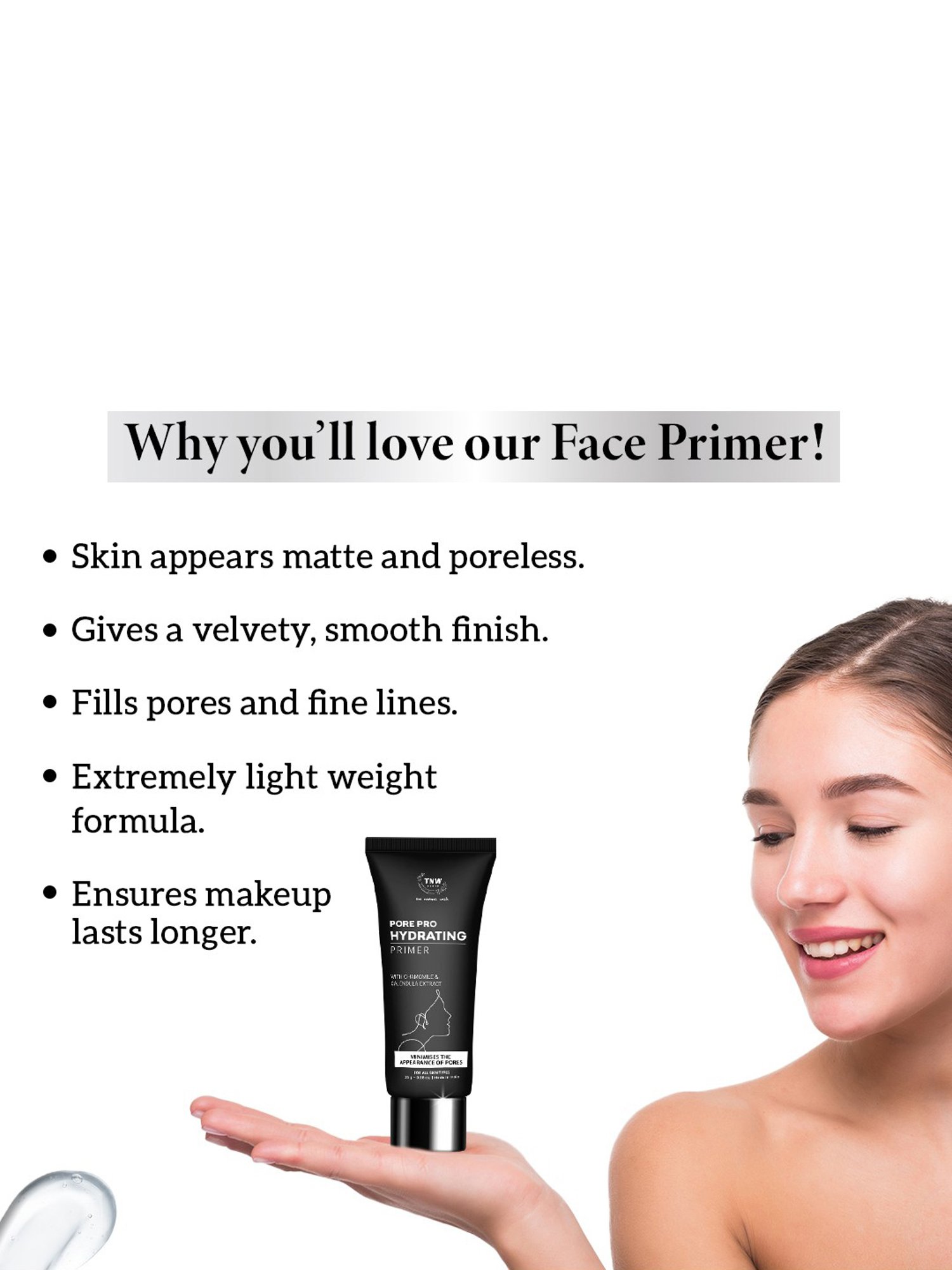 TNW-The Natural Wash Pore Pro Hydrating Primer - 25 gm