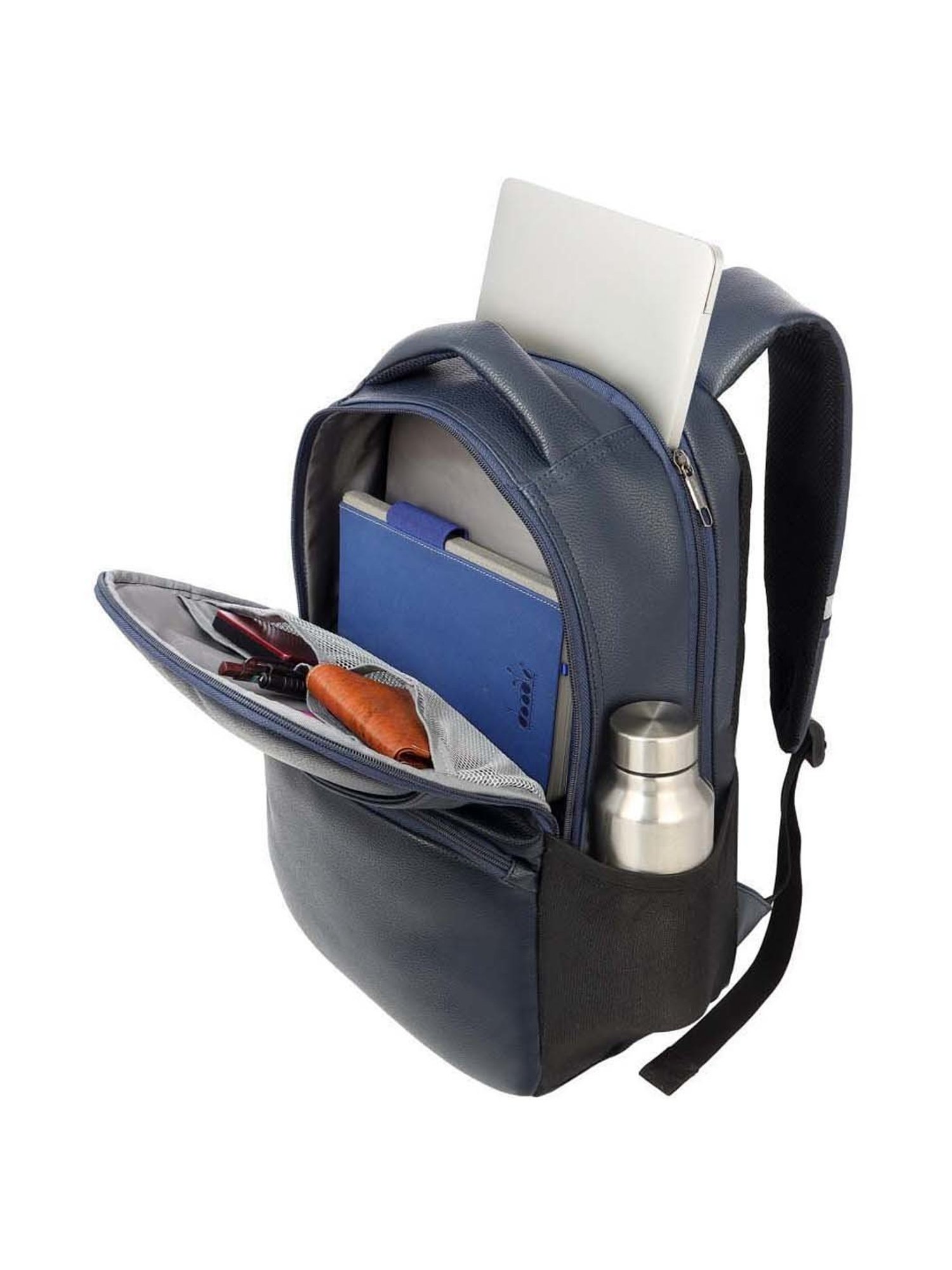 Lavie Navy Medium Laptop Backpack