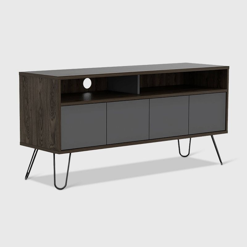Aster Media Console Table Brown - RST Brands