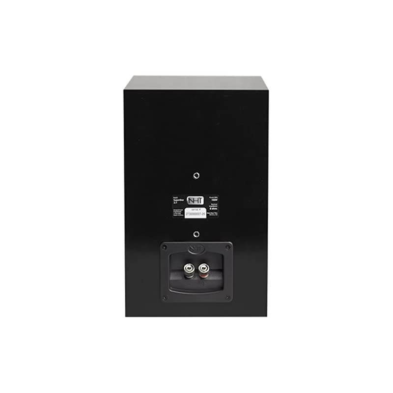 SuperOne 2.1 Premium Home Theater Bookshelf Speaker - Clean, Hi-Res Audio | Sealed Box | Mini-Monitor | Single Unit, Gloss Black
