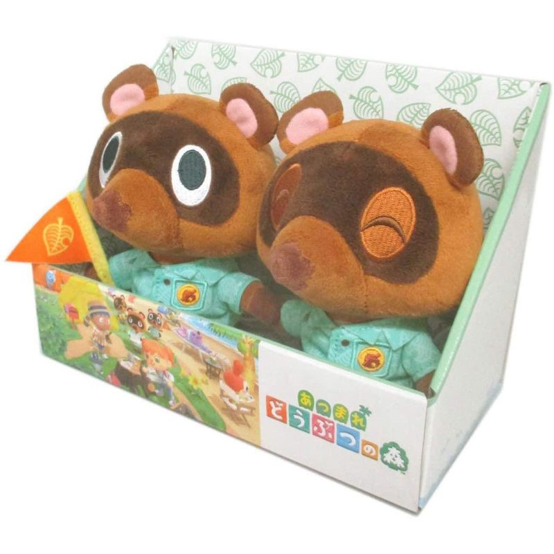 Little Buddy LLC Animal Crossing New Horizons 5.5 Inch Timmy & Tommy Plush Set