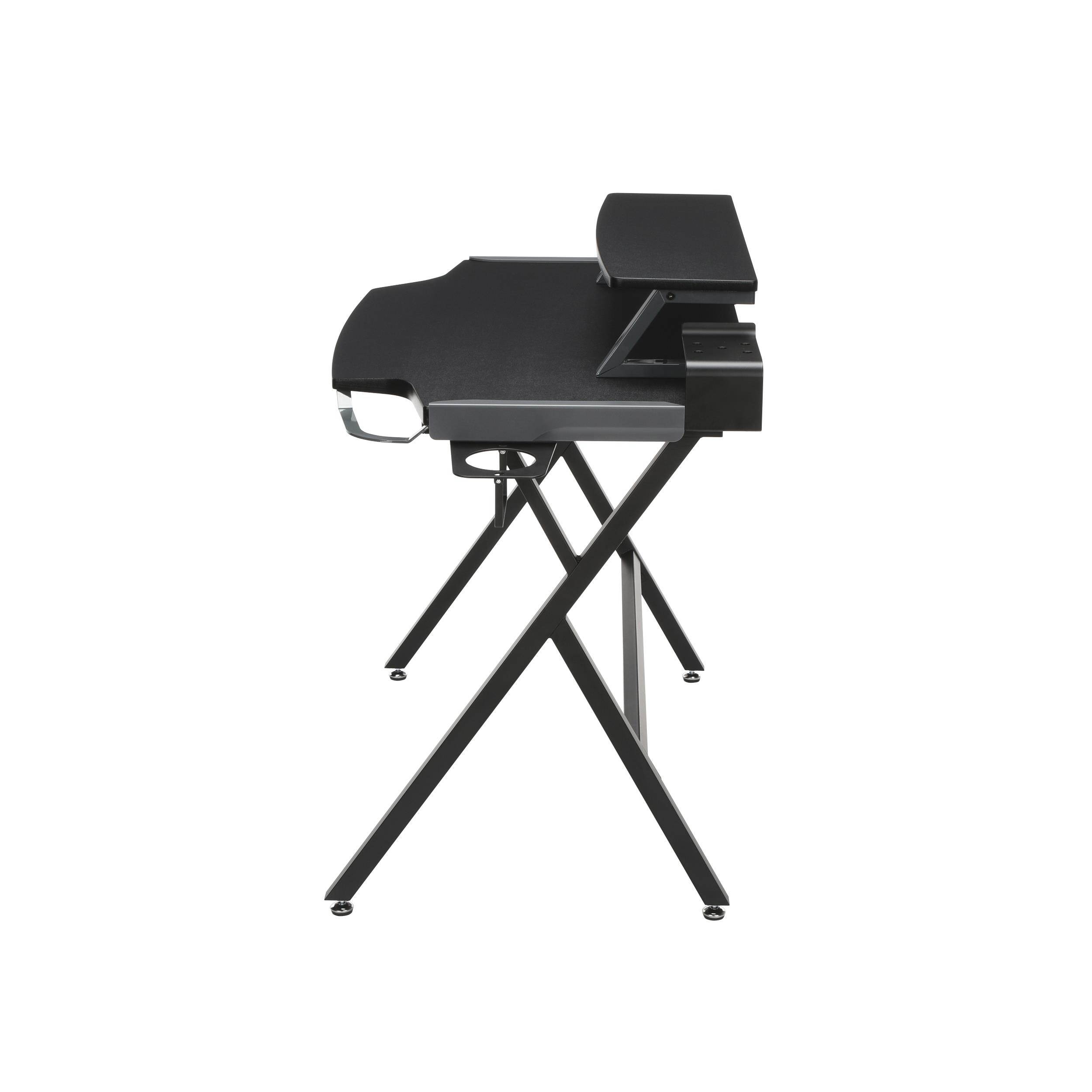 RESPAWN 1000 Gaming Computer Desk, in Gray (RSP-1000-GRY)