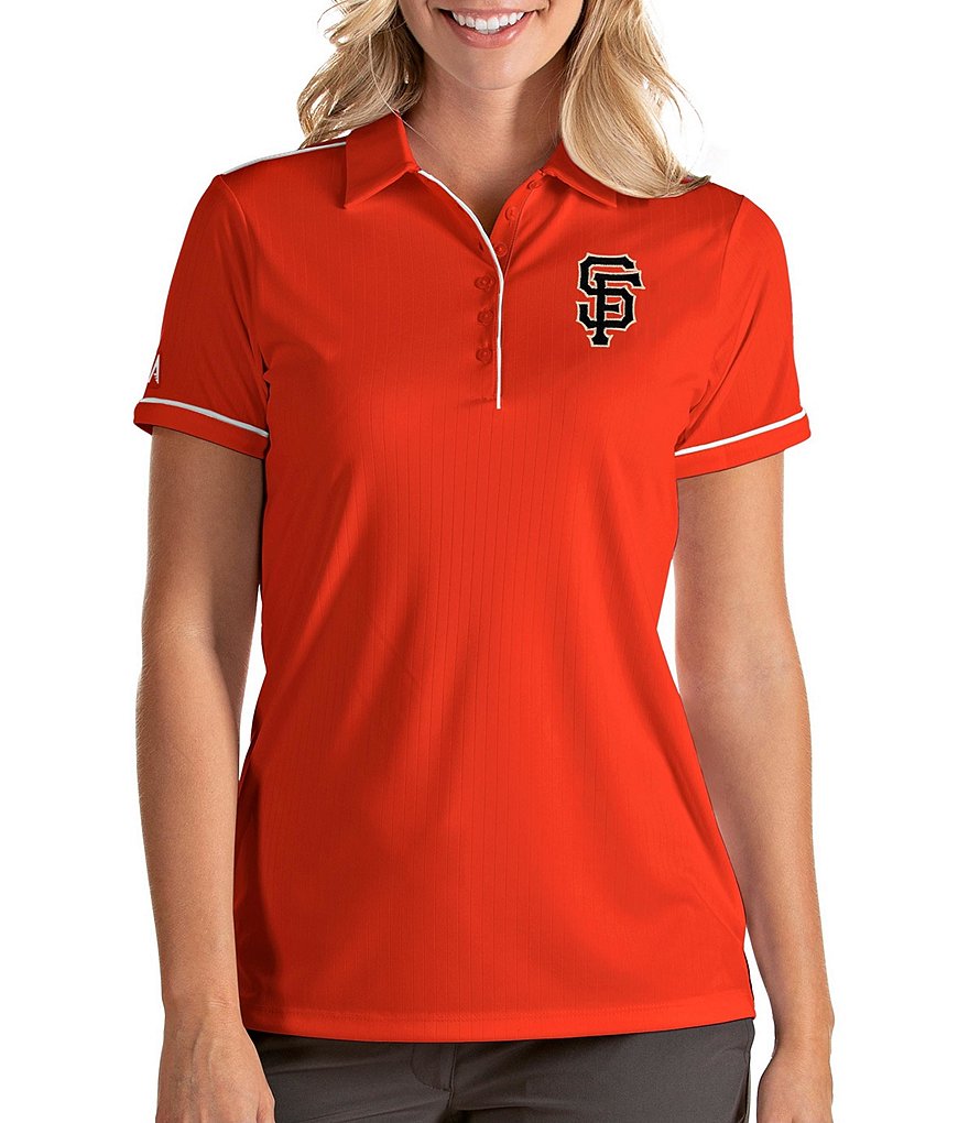 Antigua Women's MLB Salute Short-Sleeve Polo Shirt