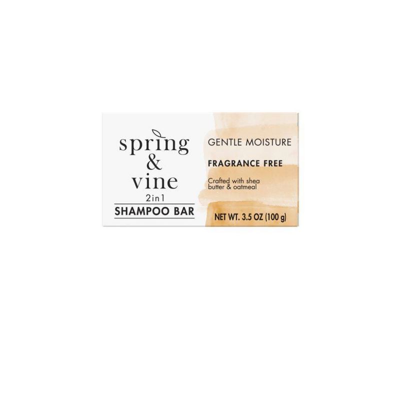 Spring & Vine Moisturizing Oatmeal Shampoo Bar - 3.5oz
