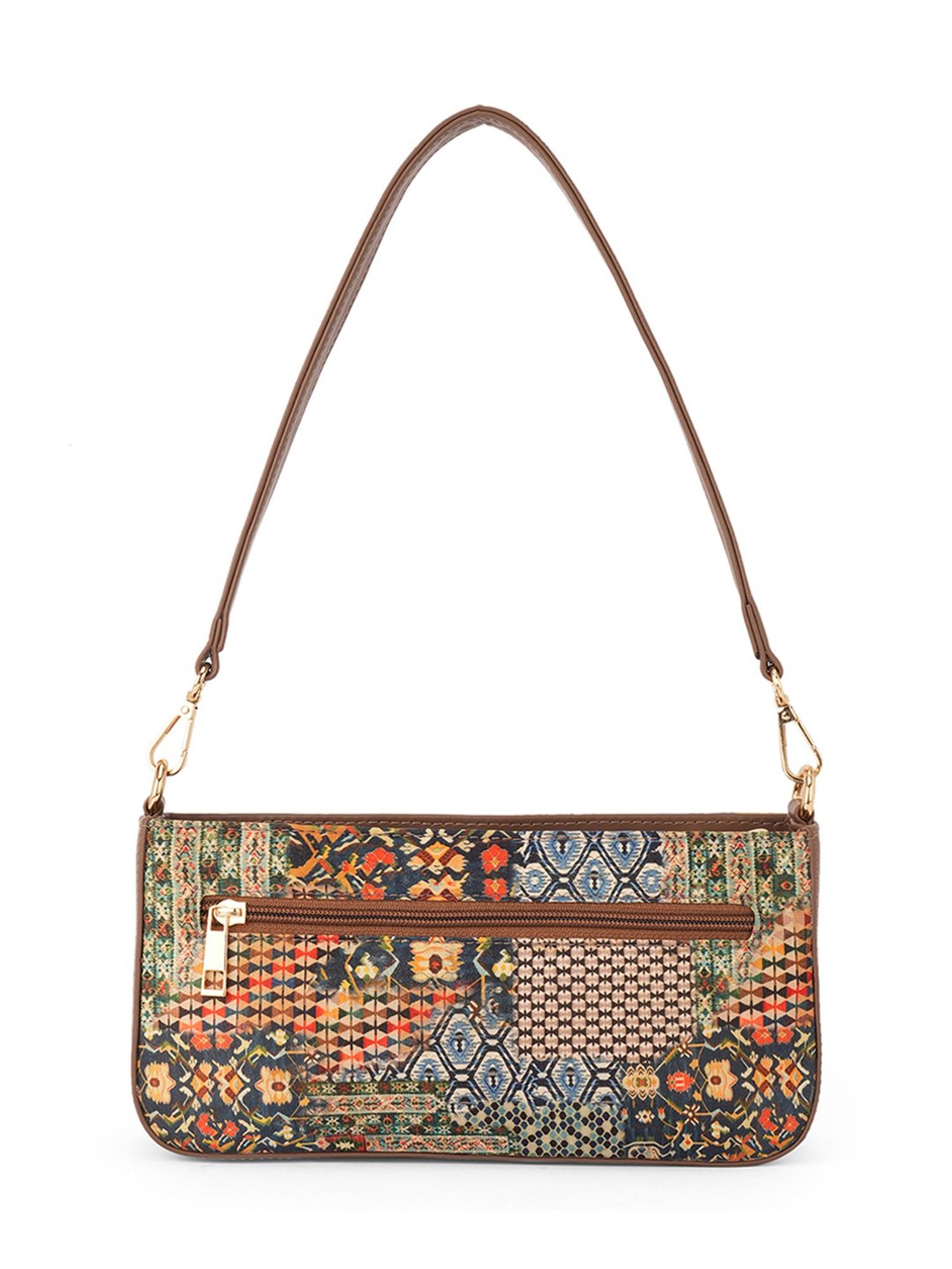Glo By Globus Multi Ethnic Motifs Printed Small Shoulder Bag