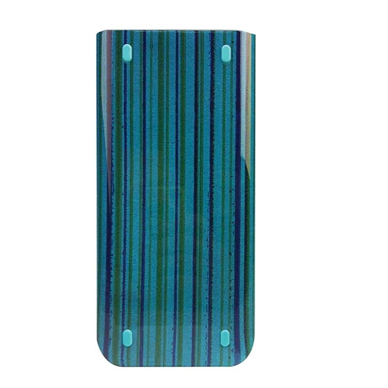 Hard Slide CaseCover for TI Nspire CXCX CAS Graphing Calculator Blue Stripe