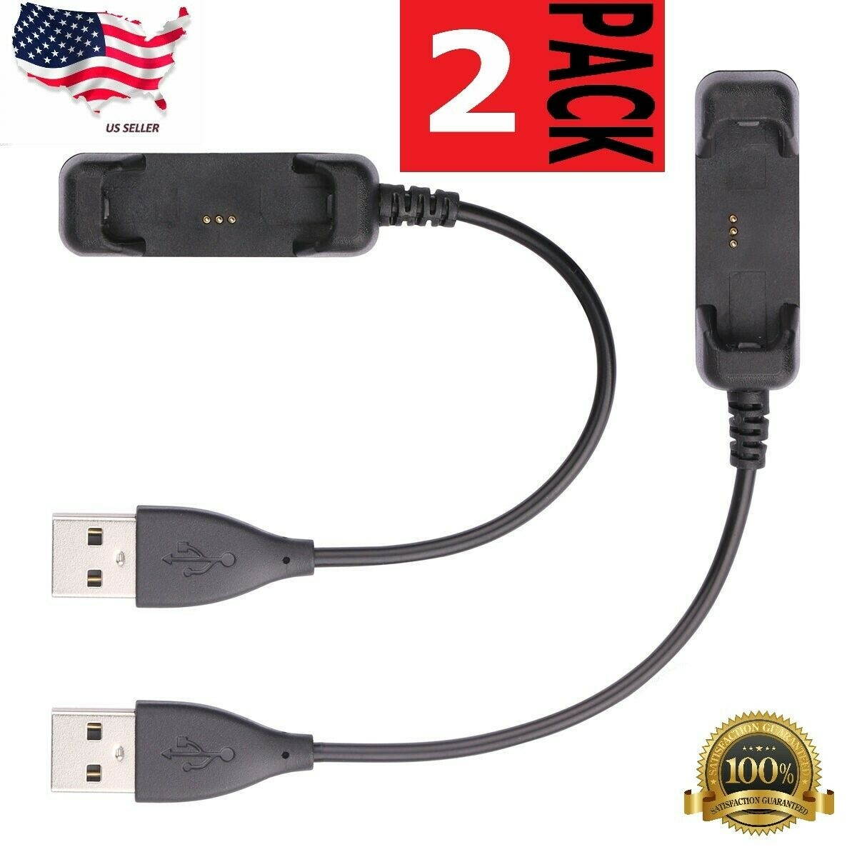 2 PCS USB Charging Cable Cord Charger For  Flex 2 Band Bracelet Wristband