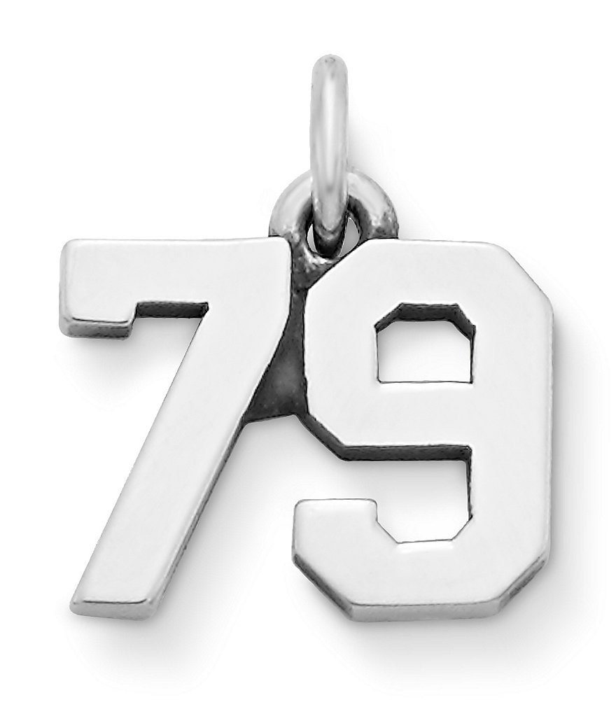 James Avery Faceted Lab-Created Amethyst February Birthstone Charm