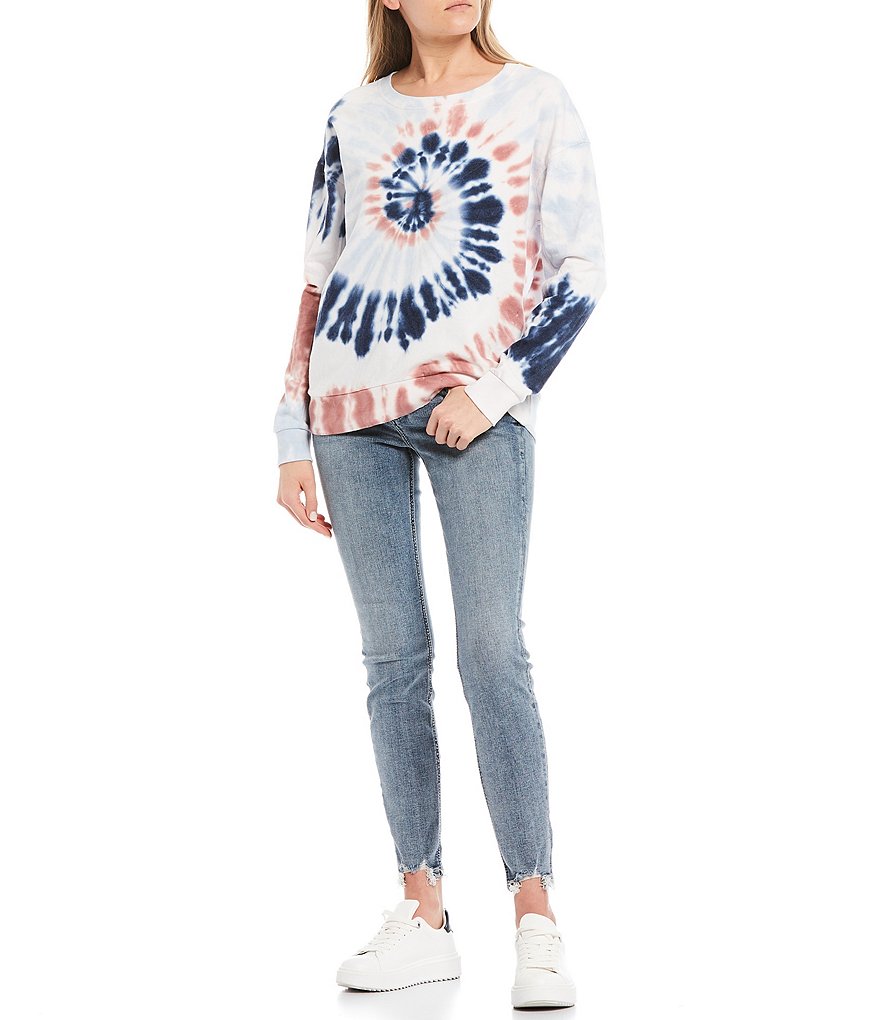 Miss Chievous Swirl Tie-Dye Sweatshirt