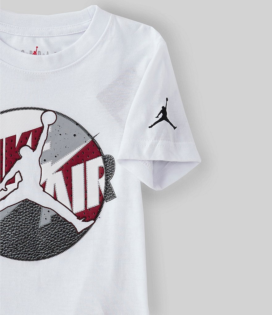 Jordan Little Boys 4-7 Short-Sleeve Jumpman Patched Graphic Tee