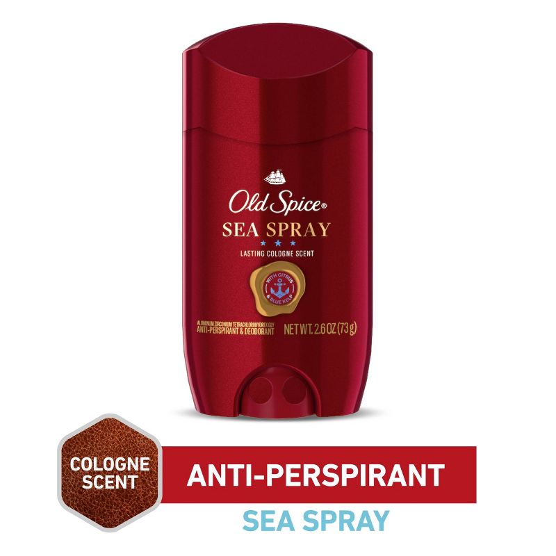 Old Spice Sea Spray Scent 48-Hour Protection Antiperspirant and Deodorant - 2.6oz