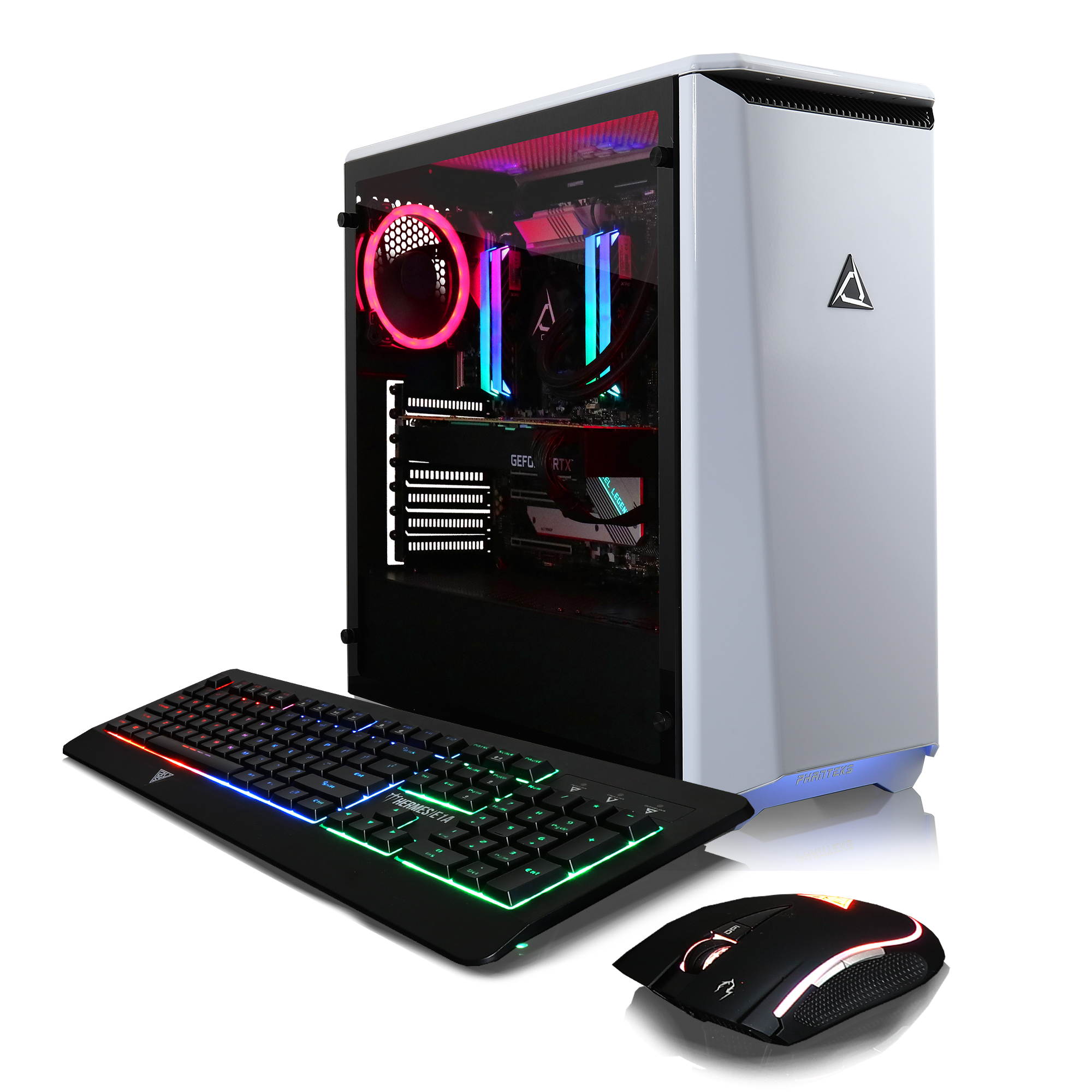 CLX SET Gaming Desktop, Intel Core i9 10900X 3.70GHz 10-Core, 32GB DDR4, GeForce RTX 2080 Ti 11GB, 960 GB SSD, 3 TB HDD, WiFi, Windows 10 Home