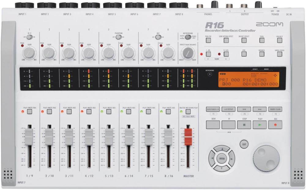 Zoom R16 Multitrack SD Recorder Controller/Interface