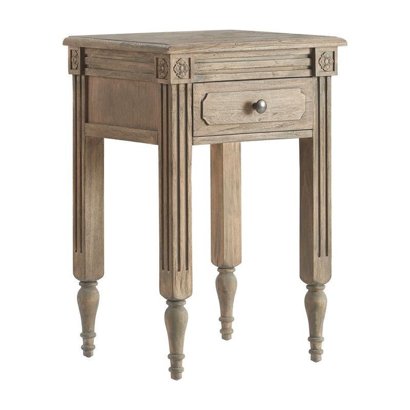 Elmhurst End Table Antique Wood - Finch