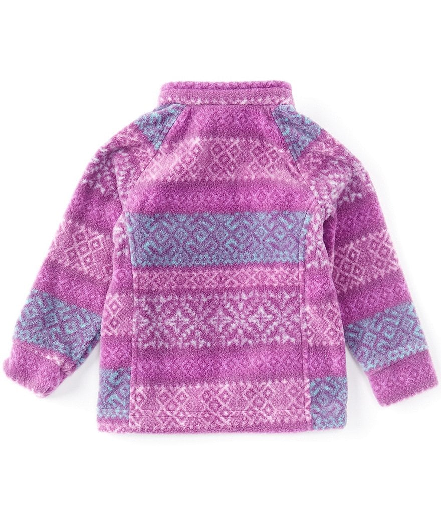 Columbia Baby Girls 3-24 Months Benton Springs Solid Fleece Zip Front Jacket