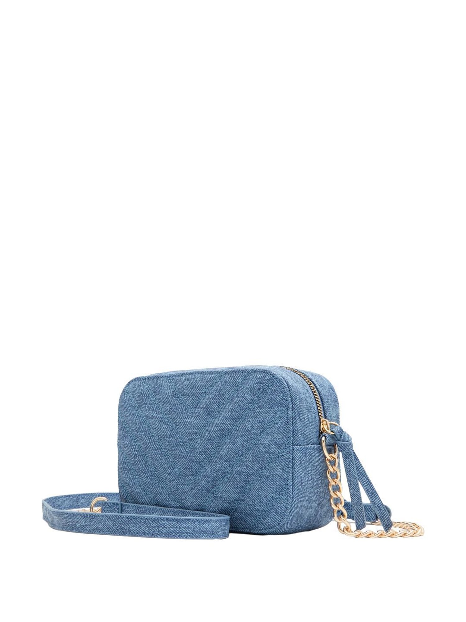 Call It Spring Blue Textured Small Sling Handbag