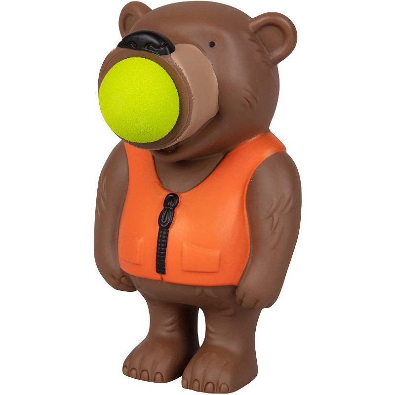 Hog Wild Bear Popper Toy, Shoots Foam Balls!
