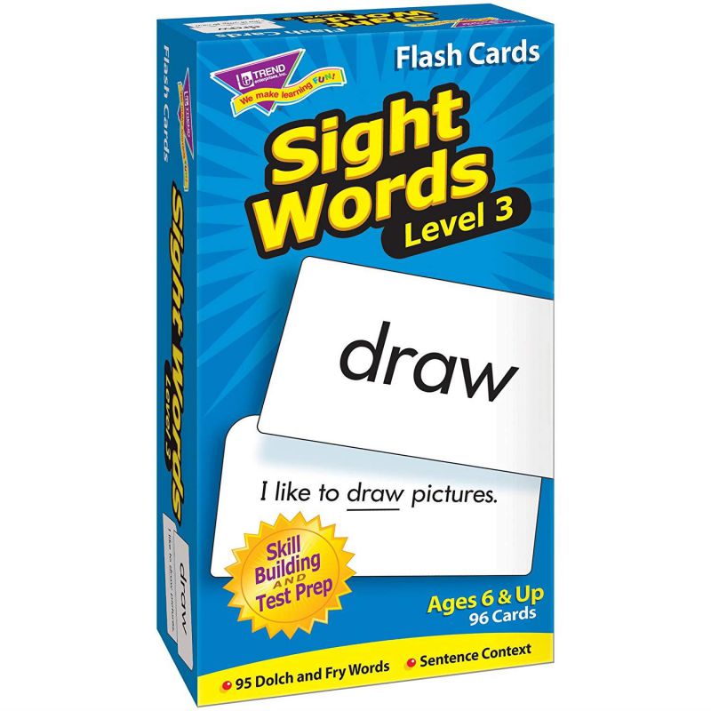 Sight Words&ndash;Level 3: Skill Drill Flash Cards