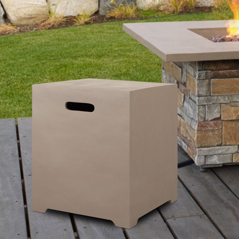 Scottsdale Tank Cover Beige - Real Flame