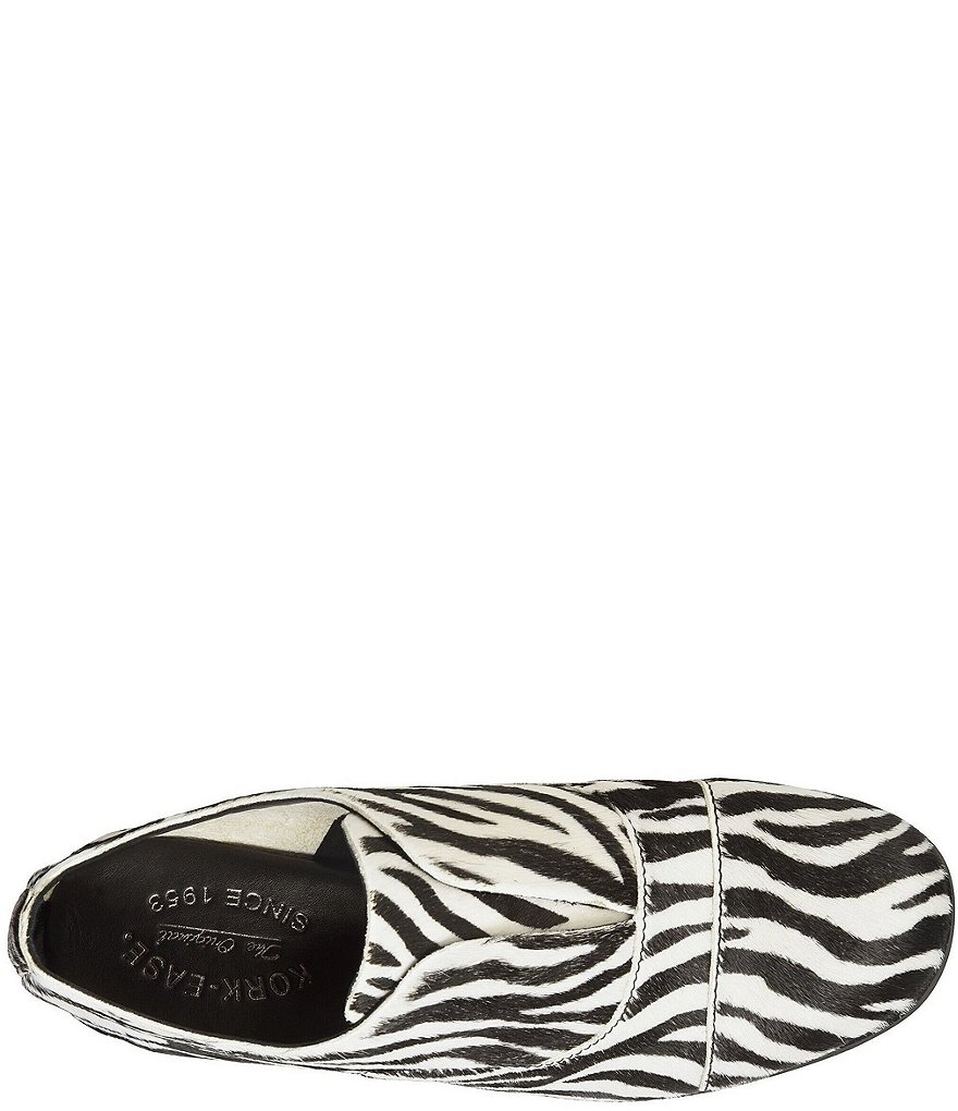 Kork-Ease Nottingham Zebra Print Calf Hair Loafers