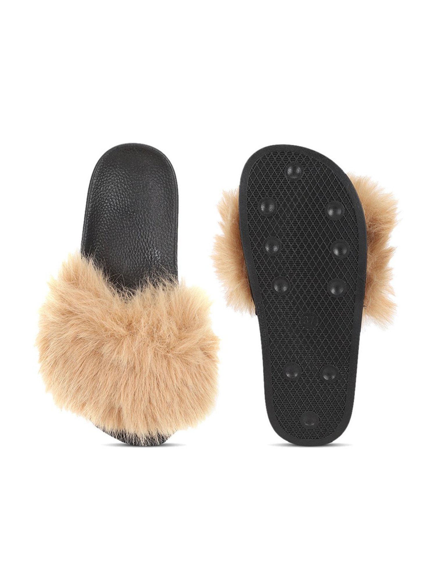 Truffle Collection Women's Beige Casual Sandals